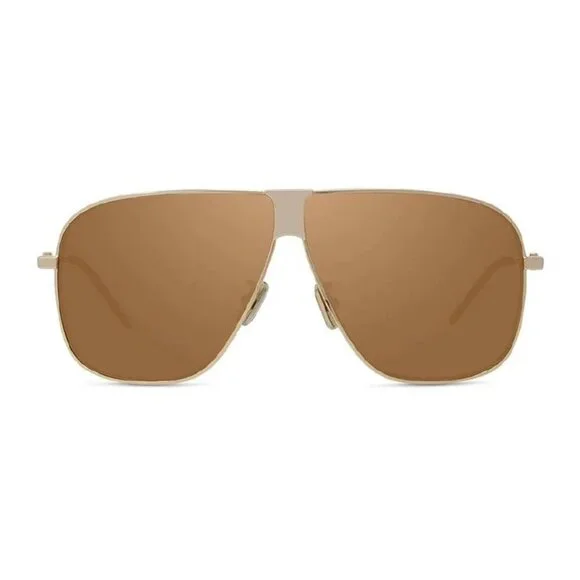 NEW GIVENCHY SUNGLASSES GOLD BROWN MEN EYEWEAR GIVENCHY